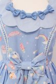 画像2: Angelic Pretty / MilkyPlanetジャンパースカート  サックス O-25-04-19-002-AP-OP-OW-OS (2)