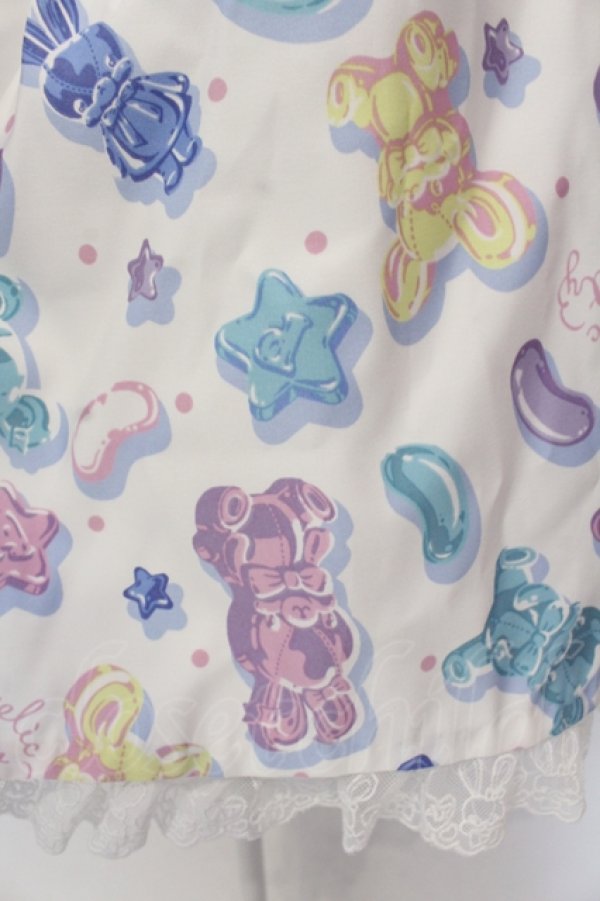画像3: Angelic Pretty / Jelly Candy Toysジャンパースカート  シロ O-25-04-19-010-AP-OP-OW-OS (3)