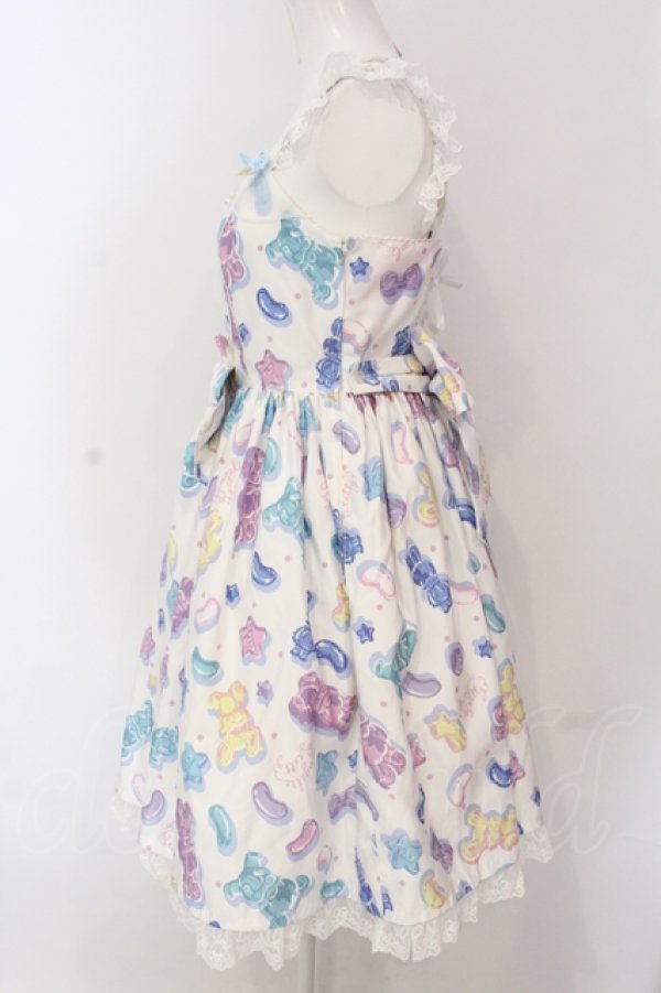 画像4: Angelic Pretty / Jelly Candy Toysジャンパースカート  シロ O-25-04-19-010-AP-OP-OW-OS (4)