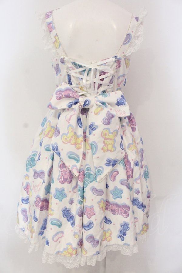 画像5: Angelic Pretty / Jelly Candy Toysジャンパースカート  シロ O-25-04-19-010-AP-OP-OW-OS (5)