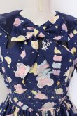 画像2: Angelic Pretty / SPACE TOYSワンピース  ネイビー O-25-04-19-012-AP-OP-OW-OS (2)