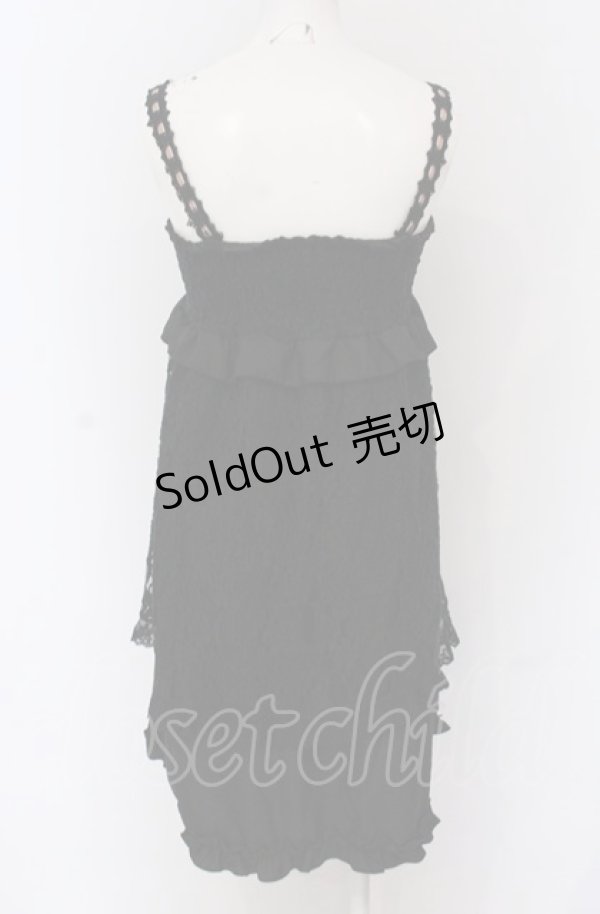 画像3: axes femme / 起毛レース2WAYチュニック  クロ O-25-04-20-040-AX-OP-IG-OS (3)