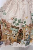 画像3: ALICE and the PIRATES / Mystical emotion〜クリスの心の囁き〜柄ジャンパースカートI  生成り O-25-04-21-051-PA-OP-IG-OS (3)