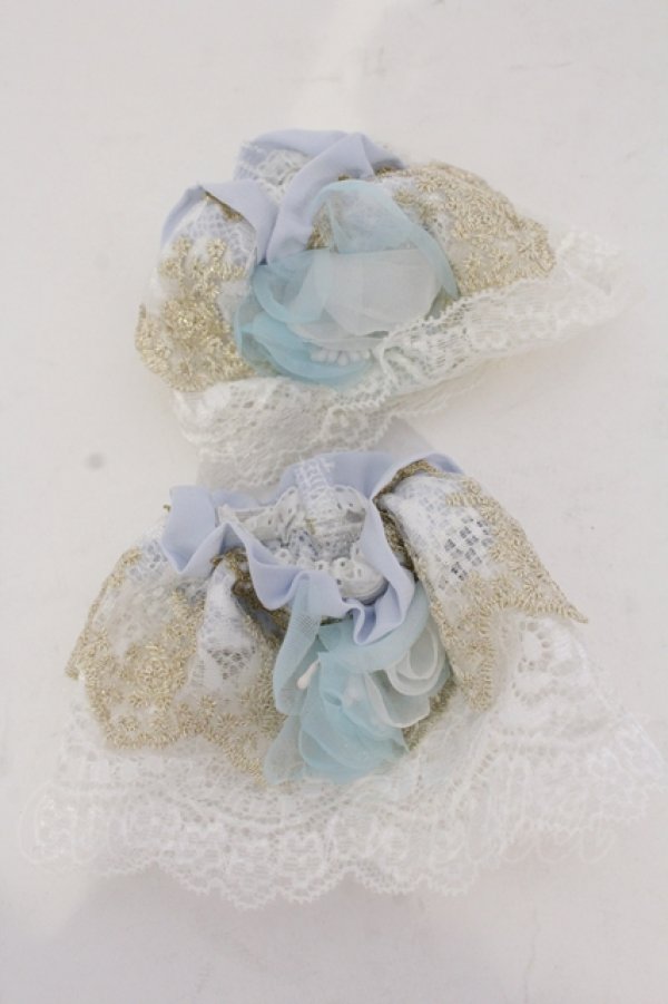 画像11: NINEODES（海外ロリィタ） / Spring In The Garden ジャンパースカートセット  サックス O-25-04-21-004-LO-OP-IG-ZS (11)