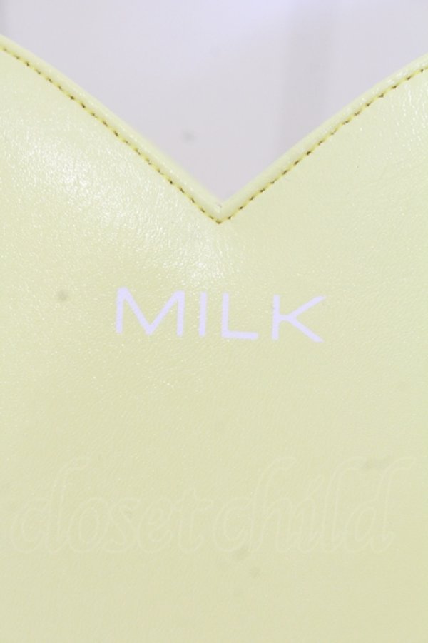 画像2: MILK / ハートバッグ  イエロー O-25-04-21-083-ML-BG-IG-OS (2)