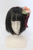 画像2: Innocent World / バラと木の実のカチューシャ  ワイン O-25-04-21-085-IW-AC-IG-OS (2)
