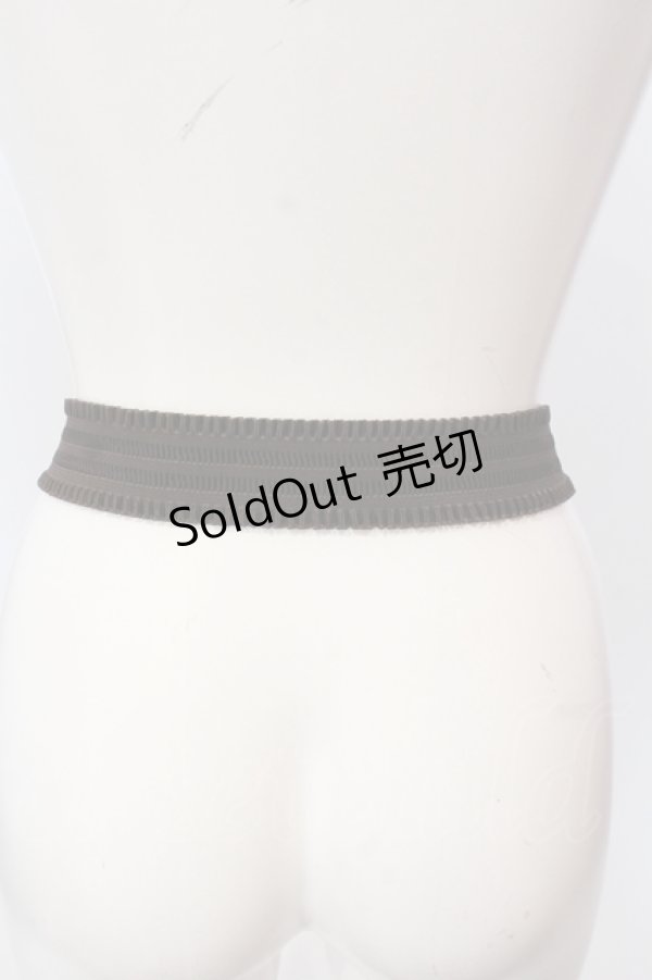 画像3: axes femme / トランプバックルゴムベルト  ゴールド O-25-04-21-089-AX-ZA-IG-OS (3)
