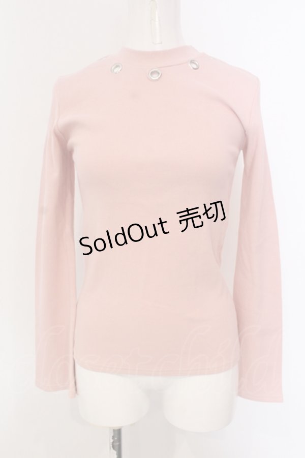 画像1: Drug Honey / テレコカットソー  ピンク O-25-04-21-015-PU-TO-IG-ZY (1)