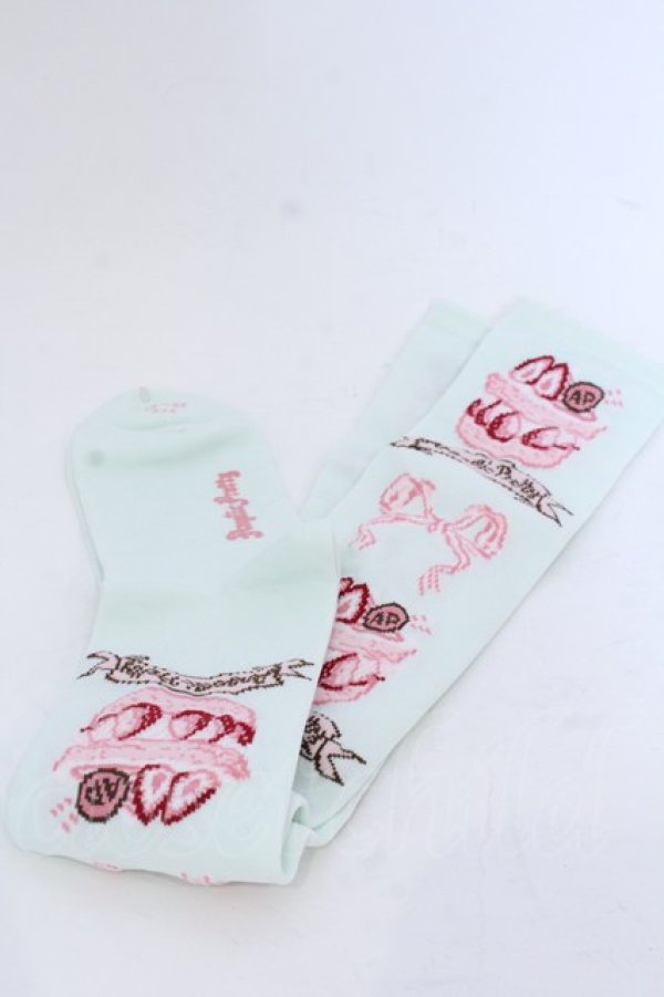 画像1: Angelic Pretty / Petit Patisserieオーバーニー  ミント O-25-04-22-025-AP-ZA-OW-OS (1)