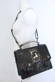 画像2: axes femme / シルエット柄3WAYバッグ  クロ O-25-04-22-004-AX-BG-IG-OS (2)