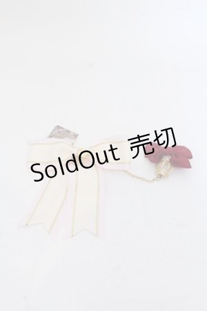画像: Amavel / Royal Palace Fanfareリボンクリップ  ピンク O-25-04-22-033-CA-AC-OW-OS