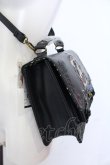 画像3: axes femme / シルエット柄3WAYバッグ  クロ O-25-04-22-004-AX-BG-IG-OS (3)