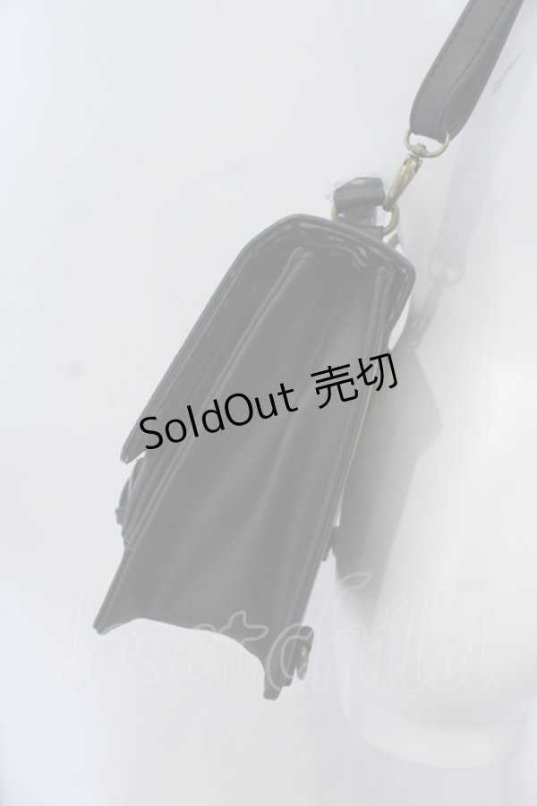 画像4: axes femme / シルエット柄3WAYバッグ  クロ O-25-04-22-004-AX-BG-IG-OS (4)