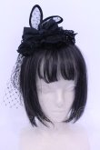 画像1: Angelic Pretty / Lacy Bunnyキャノティエ  クロ O-25-04-22-040-AP-AC-OW-OS (1)