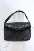 画像1: axes femme / レター型ミニポーチ  クロ O-25-04-22-005-AX-ZA-IG-ZT087 (1)
