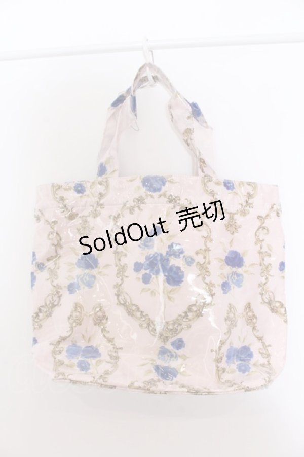 画像1: JESUS DIAMANTE / オリジナルプリントスペシャルトートBAG バッグ  ブルーローズピンク O-25-04-22-013-JE-BG-IG-ZT0425B (1)