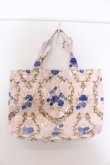 画像3: JESUS DIAMANTE / オリジナルプリントスペシャルトートBAG バッグ  ブルーローズピンク O-25-04-22-013-JE-BG-IG-ZT0425B (3)