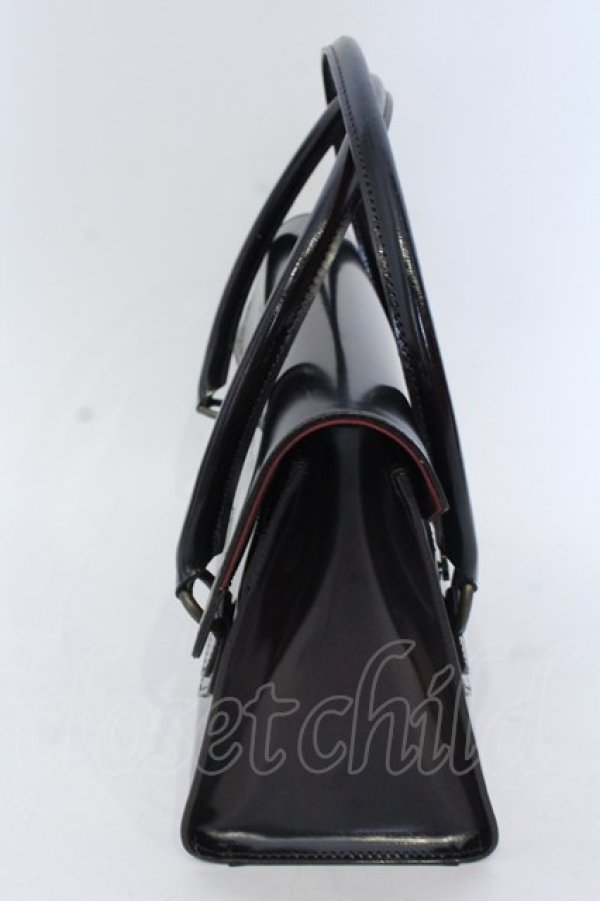 画像3: artherapie / Aクロスバンプハンドバッグ  ワイン O-25-04-22-014-GO-BG-IG-ZT088 (3)