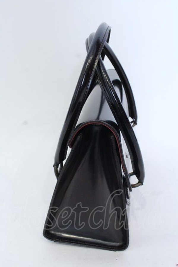 画像4: artherapie / Aクロスバンプハンドバッグ  ワイン O-25-04-22-014-GO-BG-IG-ZT088 (4)