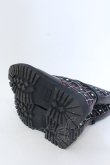 画像7: YOSUKE / トランプ柄ブーツ 23.5cm ブラック O-25-04-22-019-PU-SH-IG-ZT-K002 (7)