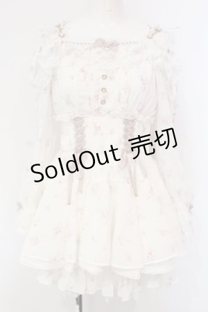 画像: LIZ LISA / オフショルシフォンセットアップ  シロ O-25-04-24-006-LO-OP-IG-OS
