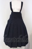 画像1: Jane Marple / コンパクトウェザークロス リボンサスペンダースカート M ネイビー O-25-04-24-008-JM-SK-IG-ZT0430 (1)