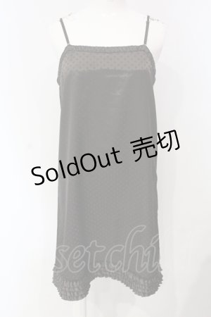 画像: INGEBORG / ドットインナーキャミソール 9 ブラウン O-25-04-24-077-LO-OP-IG-OS