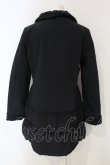 画像3: INGEBORG / フリルダウンコート 9 クロ O-25-04-24-085-LO-CO-IG-OS (3)