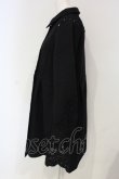 画像2: INGEBORG / レース配色ダブルボタンロングジャケット 9 クロ O-25-04-24-086-LO-CO-IG-OS (2)