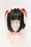 画像2: Angelic Pretty / ロップイヤーBunnyヘッドドレス  ピンク O-25-04-24-091-AP-AC-IG-OS (2)