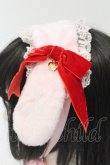 画像3: Angelic Pretty / ロップイヤーBunnyヘッドドレス  ピンク O-25-04-24-091-AP-AC-IG-OS (3)