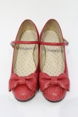画像2: Leur Getter / リボン付本革シューズ 22.5cm アカ O-25-04-24-093-LU-SH-IG-OS (2)