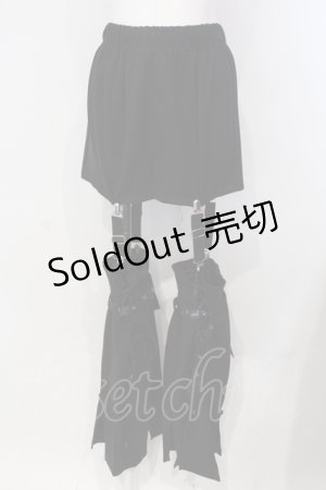画像: Qutie Frash / 2025プレミアムセット【黒豹】レッグパンツ  ブラック O-25-04-24-002-QU-PA-YM-OS