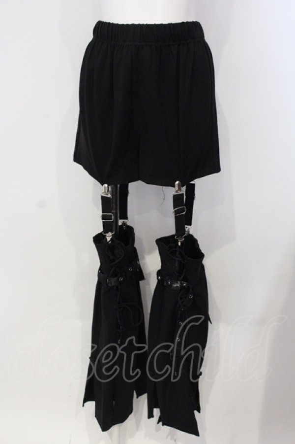 画像1: Qutie Frash / 2025プレミアムセット【黒豹】レッグパンツ  ブラック O-25-04-24-002-QU-PA-YM-OS (1)