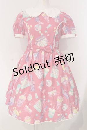 画像: Angelic Pretty / Fancy Candyワンピース  ピンク O-25-04-24-013-AP-OP-IG-OS