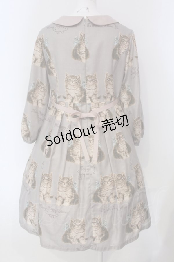 画像4: Leur Getter / Leur Catワンピース  グレージュ O-25-04-24-015-LU-OP-IG-OS (4)