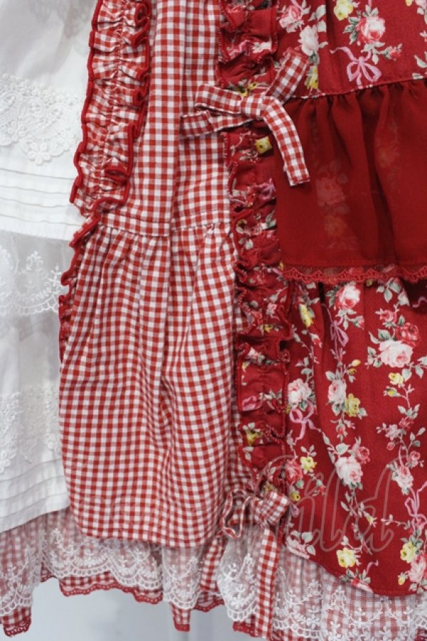 画像3: Angelic Pretty / Petit Bouquetジャンパースカート  アカ O-25-04-24-020-AP-OP-IG-OS (3)