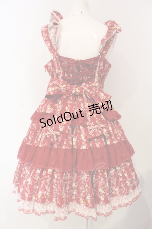 画像5: Angelic Pretty / Petit Bouquetジャンパースカート  アカ O-25-04-24-020-AP-OP-IG-OS (5)