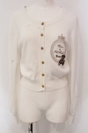 画像: Amavel / Nounours Chocolatoryカーディガン  オフシロ O-25-04-26-025-CA-TO-IG-OS