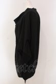 画像2: Ozz Croce / レイヤード風ZIPライントップス  ブラック O-25-04-26-040-OO-TO-OW-OS (2)