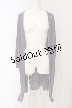 画像: NAOTO SEVEN / ウイングptトッパーカーディガン  グレー O-25-04-26-043-HN-TO-OW-OS