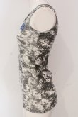 画像3: ALGONQUINS / ラメロゴ刺繍タンク  ホワイト×グレー×ブルー O-25-04-26-052-AL-TO-IG-OS (3)