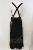 画像3: ALGONQUINS / スタッズフラップサスペンダーワイドパンツ  ブラック O-25-04-26-006-AL-PA-IG-OS (3)