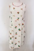 画像1: Franche Lippee / あかい実ワンピース M シロ O-25-04-26-063-LO-OP-IG-OS (1)