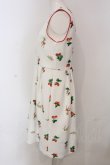 画像2: Franche Lippee / あかい実ワンピース M シロ O-25-04-26-063-LO-OP-IG-OS (2)