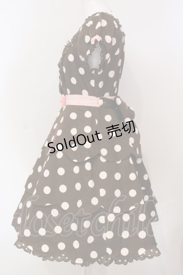画像3: Angelic Pretty / French Girlワンピース  ブラウン O-25-04-26-007-AP-OP-OW-OS (3)
