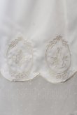 画像2: axes femme POETIQUE / イースターラビット刺繍ワンピース M キナリ O-25-04-26-079-AX-OP-OW-OS (2)