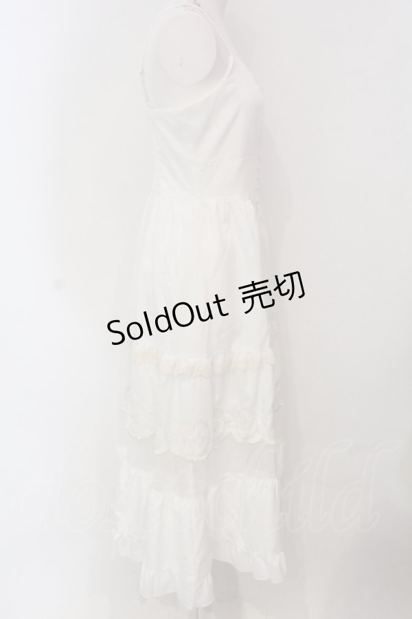 画像3: axes femme POETIQUE / イースターラビット刺繍ワンピース M キナリ O-25-04-26-079-AX-OP-OW-OS (3)