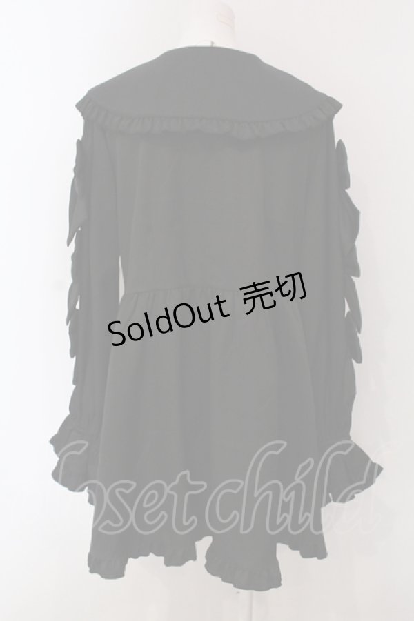 画像3: axes femme POETIQUE / メニーメニーリボンワンピース M クロ O-25-04-26-081-AX-OP-OW-OS (3)