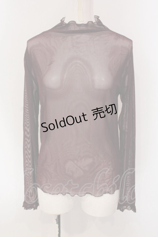 画像1: axes femme POETIQUE / シースループルオーバー M ワイン O-25-04-26-082-AX-TO-OW-OS (1)